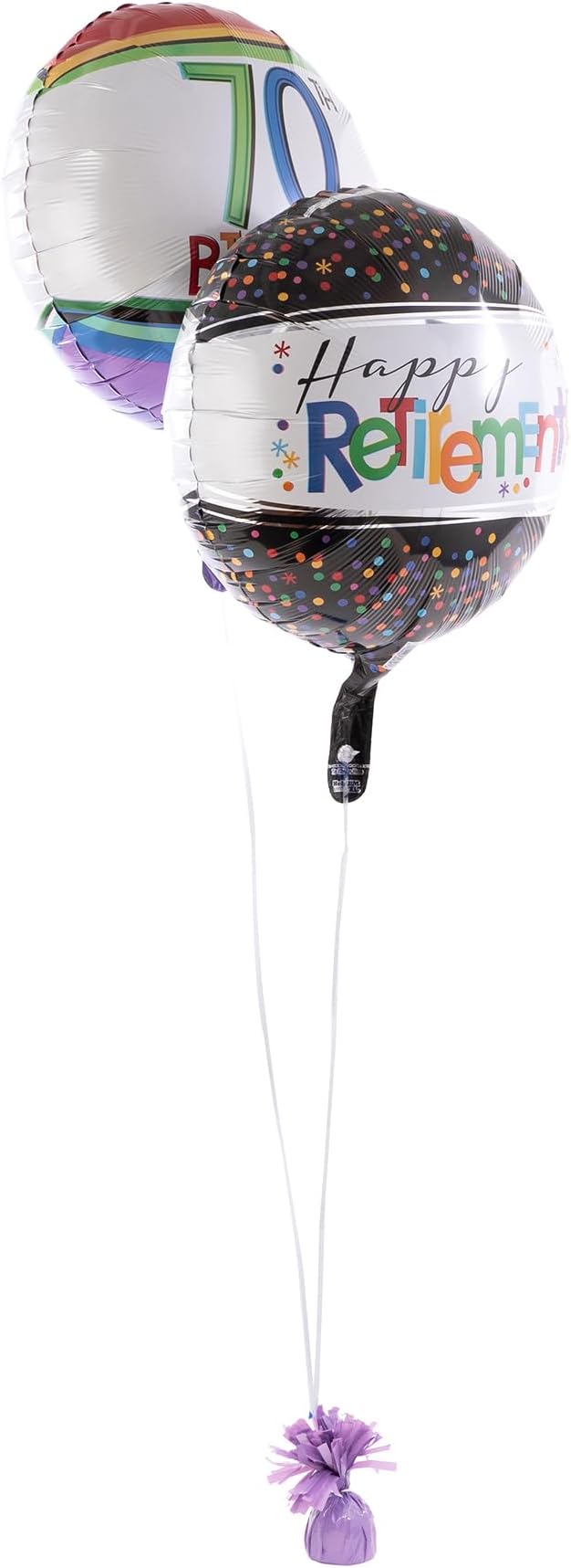 Pack of 12 Foil Metallic Balloon Weight 6 oz - Image 3