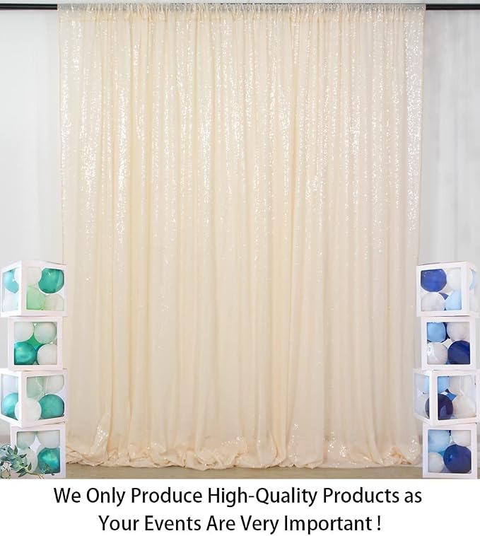 ShinyBeauty Sequin Fabric Backdrop 4FTx7FT - Image 2