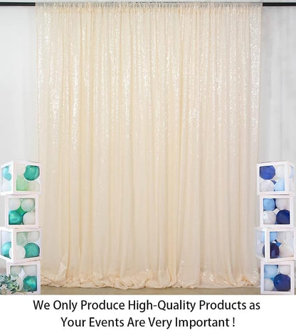 ShinyBeauty Sequin Fabric Backdrop 4FTx7FT - Image 2