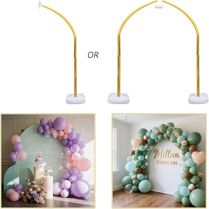 Balloon Arch Stand Kit 9ft &5.6ft, Heavy Duty Base - Image 6