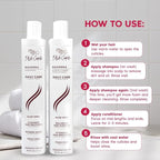 Ravenna Aloe Vera Shampoo & Conditioner Set – Sulfate & Paraben-Free, Deep Moisture, Breakage Reduction for Dry, Damaged & All Hair Types, 2×300ml (10.1 fl oz each)