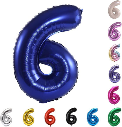 YPSelected 32 Inch Large Foil Helium Number Balloon Birthday Wedding Party 0-9 by YPSelected