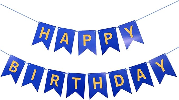 Happy Birthday Banner Decoration by ZHENGYE