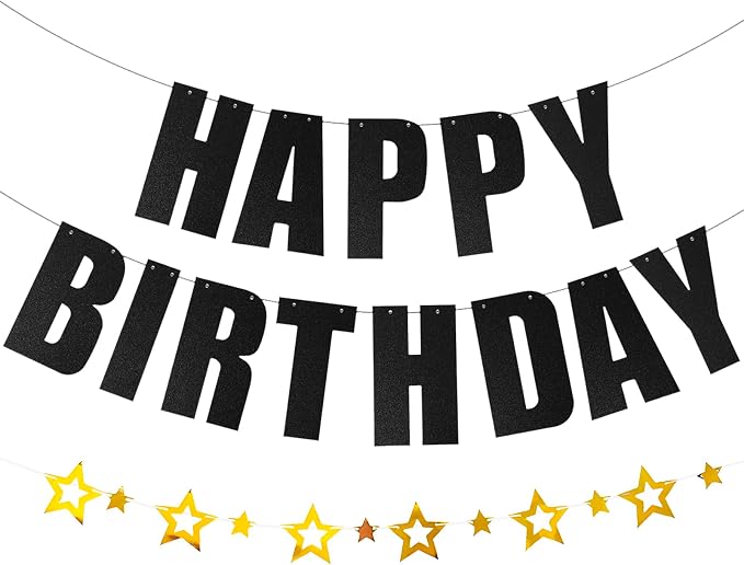 Happy Birthday Banner for Birthday Party Decorations - Image 3