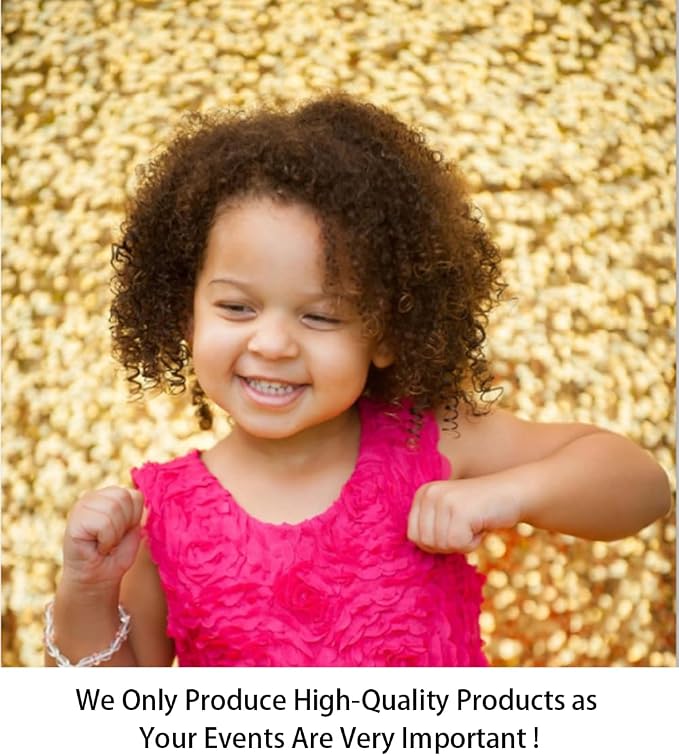 ShinyBeauty Photobooth Background-4FTx7FT-Gold-Sequin backdrops Sequin Fabric - Image 2