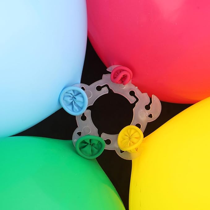 50 Pcs Balloon Arch Clips, Plastic Balloon Garland Holder Column Clips Reusable - Image 3