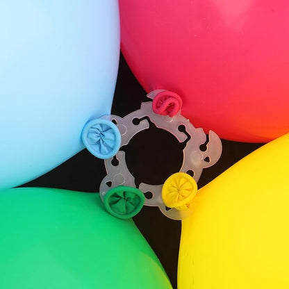 50 Pcs Balloon Arch Clips, Plastic Balloon Garland Holder Column Clips Reusable - Image 3