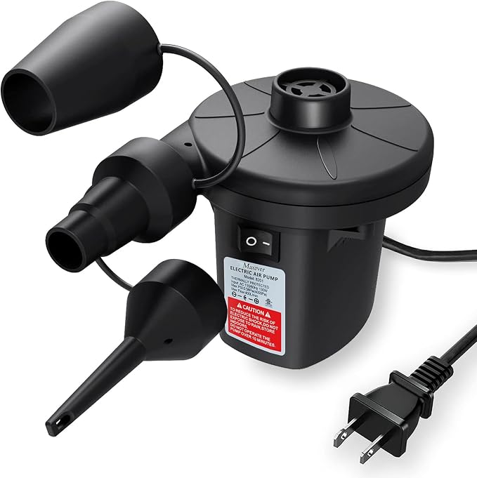 Quick-Fill Electric Air Pump by MAXEVER