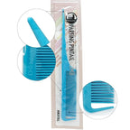 Donna Rat Tail Comb - Professional Parting Comb for Precision Styling, Ideal Rat Tail Combs for Sectioning and Hair Parting, Durable and Heat Resistant, Perfect for Salon and Home Use (BLUE)