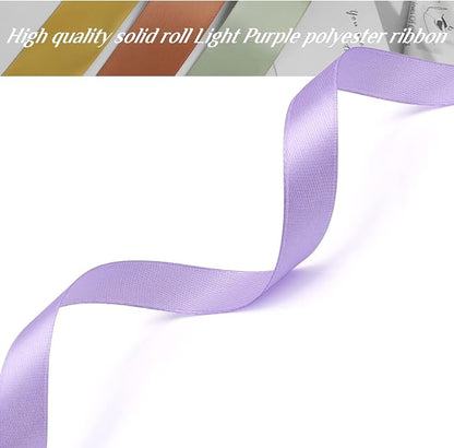 Nsilu 1/2 inch, Light Purple Ribbon - Image 3