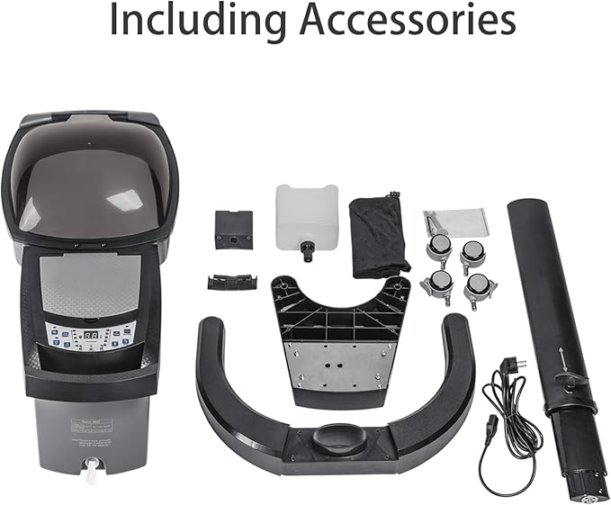 Standing Hair Steamer for deep Conditioning，7 Color Pattern Hooded ，3 Modes，deep Scalp Care, Adjustable Height, Computer-Controlled Panel，Suitable for Hair Salons and Home use
