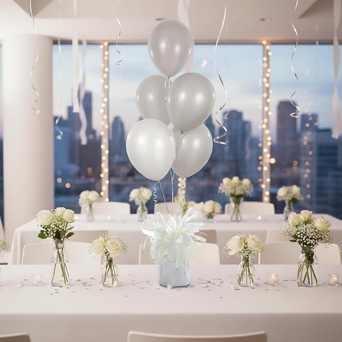 Balloon Weights White 2Pcs | Perfect - Image 5