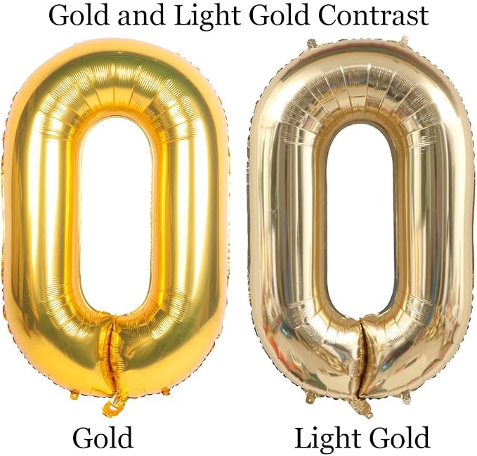Light Gold Number 29 Balloon 40in White Gold 29 Foil Mylar Digital Balloon | - Image 5