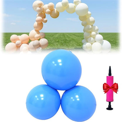 Reusable Inflatable Balloon Garland Arch Kit, 18ft 3/7 PCS Linked Pvc Balloons by Unknown