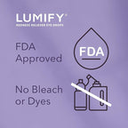 LUMIFY Eye Drops for Red Eyes, Redness Reliever for Brighter Looking Eyes, Works in 1 Minute & Lasts Up to 8 Hours, Eye Drops, 0.17 Fl Oz (5 mL)