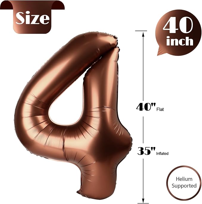 Brown 4 Balloon - Image 5