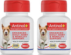 Antinol Plus, Mobility, Hip, and Joint Supplement for Dogs, Green-Lipped Mussels and Krill Oil - Dog Joint Supplement, Better and Faster Than Glucosamine and Chondroitin, 180 Soft Gels