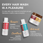 Karseell Travel Size Toiletries for Women Hair Essentials Kit Volumizing Shampoo and Conditioner Set with Collagen Hair Mask Convenience Kits for Dry Damaged Hair All Hair Types