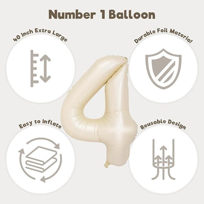 Number Balloons for Birthday Decorations - Image 3