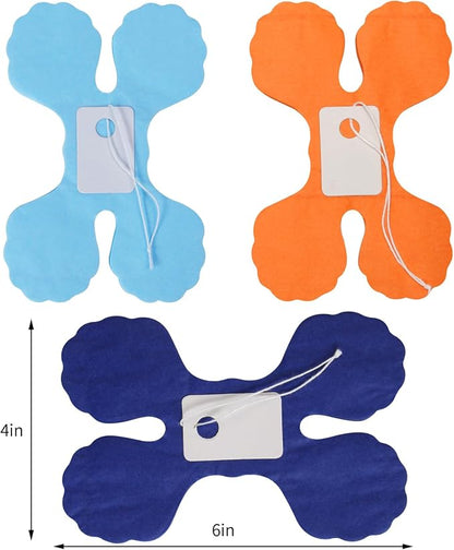 Navy-Dusty Blue Orange Birthday Party-Decorations - Image 3