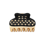 2026 Premium Durable Hair Claw Clip for Women, Original Italian Designed Strong Grip Hair Clips for Normal Fine Thin Hair, No Slip Jaw Clips with Gift Box for Christmas Birthday Girls, 1.7 Inch Black