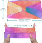 6 Pcs Stretchy Headbands for Women, Absorbed Sport Headband Soft Twist Knotted Headbands for Daily Life Yoga Workout, Dogs Collection Multi Animal
