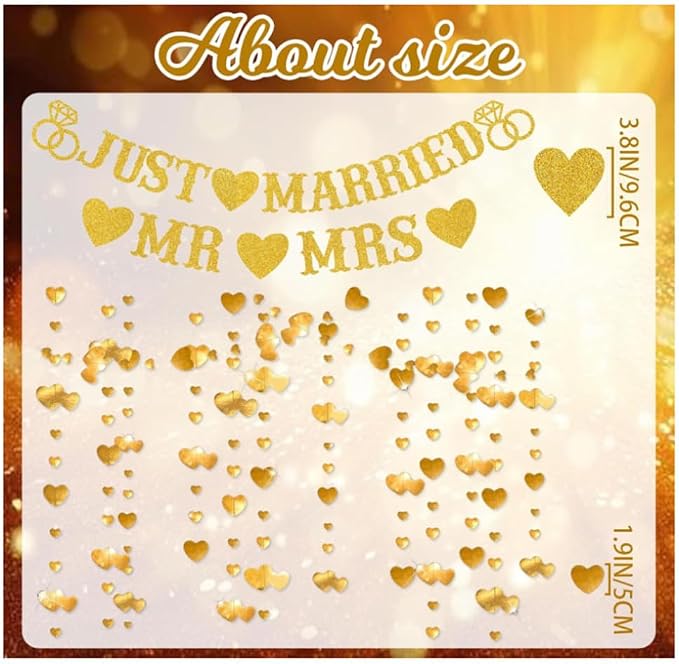 Just Married Party Decorations - Image 2