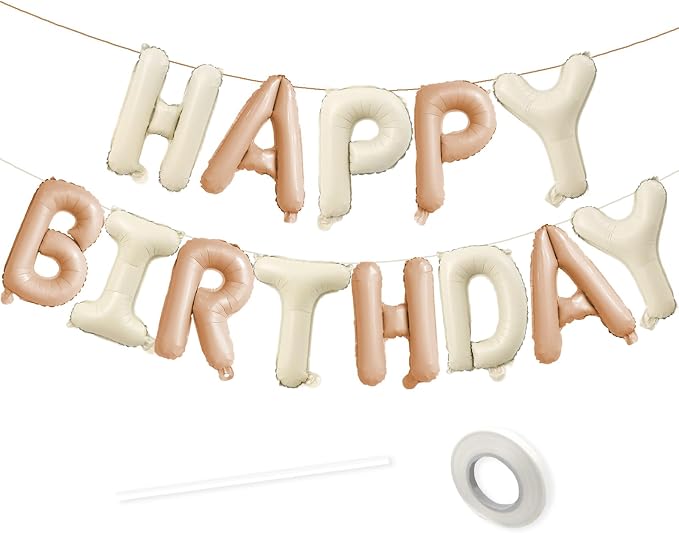 VHUWE 16 Inch Happy Birthday Balloon by VHUWE