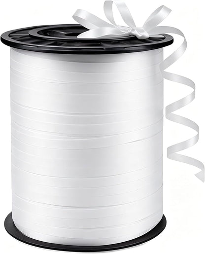 500 Yard Premium White Curling Ribbon by WFAUIBR