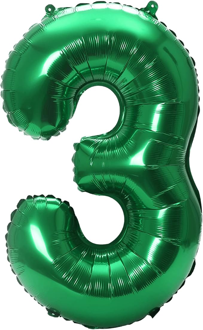 YPSelected 32 Inch Large Foil Helium Number Balloon Birthday Wedding Party 0-9 by YPSelected