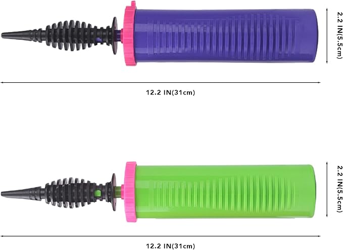Balloon Pump Handheld Two-Way Dual Action Balloon Inflator Pumping - Image 3