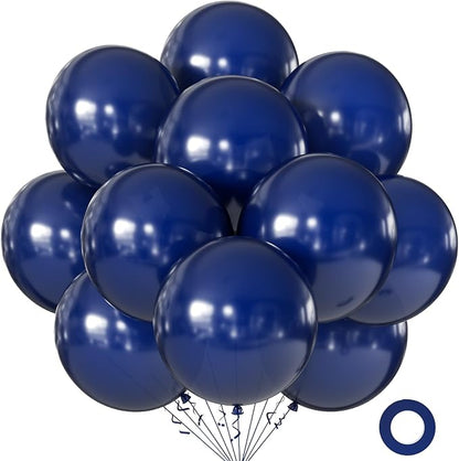 18 inch Navy Blue Balloons by KALOR