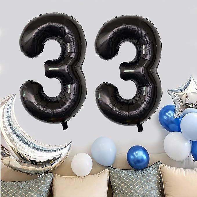 Xihuimay Number 33 Balloons - Image 5