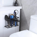 YIGII Hair Dryer Holder/Hair Tool Organizer Wall Mount - Metal Wire Bathroom Blow Dryer Holder Hair Styling Hot Tools Organizer for Flat Iron, Curling Wand, Straightener, Electric Shaver