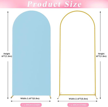 6FT Arch Backdrop Stand and Cover Set, Arch - Image 2