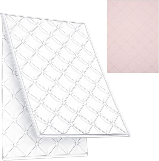 Tufted 3D Embossing Folder for Card Making, Paper Crafting, DIY Crafts and by Unknown