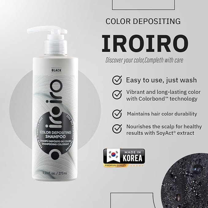 iroiro Color Depositing Shampoo (Floral Pink)