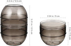 DOITOOL Hair Color Mixing Bowl, Hair Dye Bowl Shaker Measuring Cup with Measuring Scale for Salon Tint Coloring Salon Barber Home Use