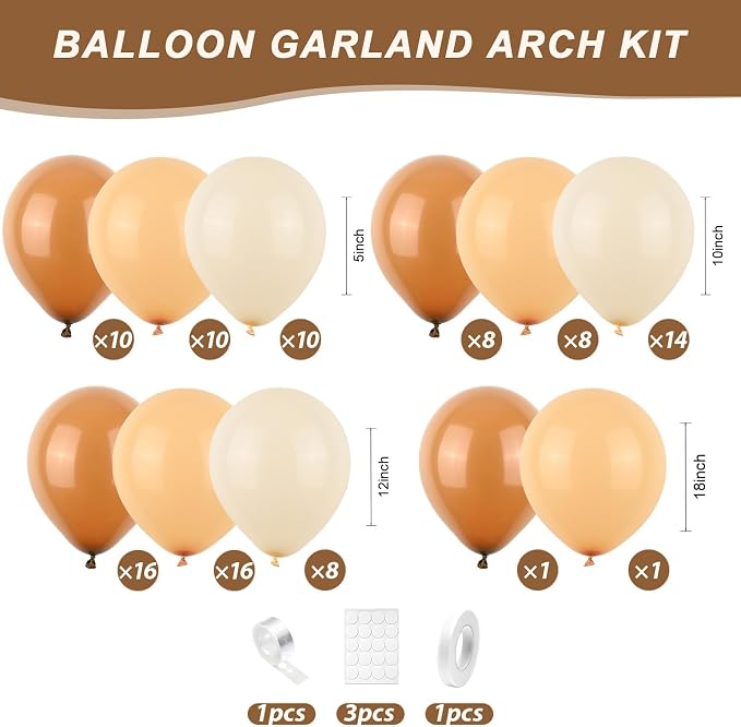 Neutral Balloon Arch Kit - Image 2