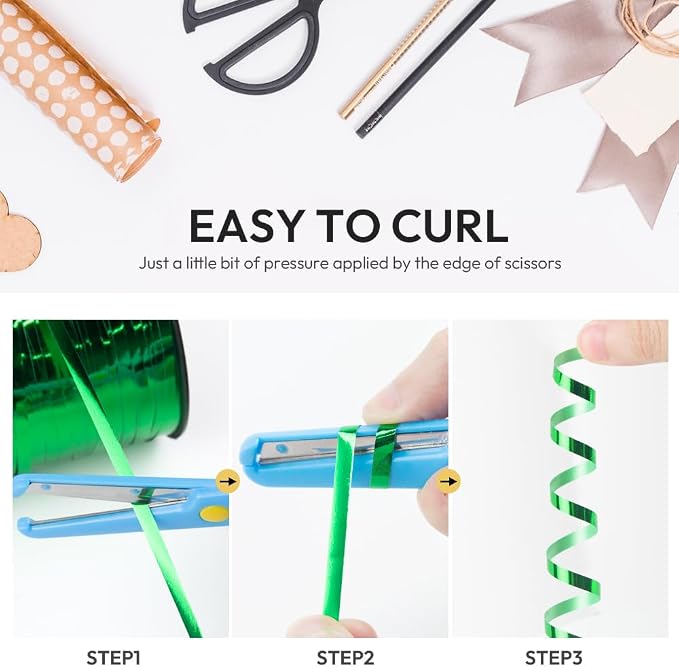 500 Yards Curling Ribbon for Gift Wrapping, 3/16" Balloon String for Christmas - Image 5