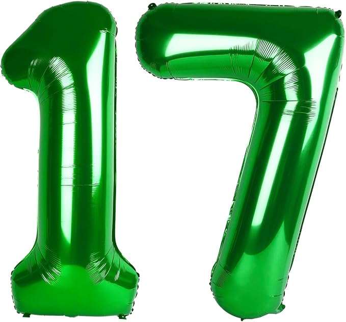 Green 17 Balloon by IWERP