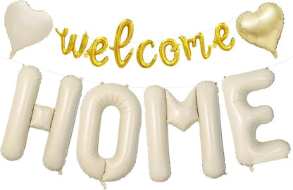 Welcome Home Balloons, Welcome Home Decorations by Xinvery