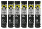 Tintation Temporary Hair Color Spray, Black, 2.82 oz (Pack of 6)
