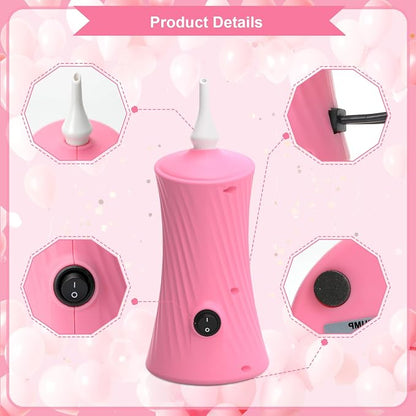 Ball Pump Balloon Pumps Electric, Balloon Pump Portable Long Animal Balloon Pump - Image 4