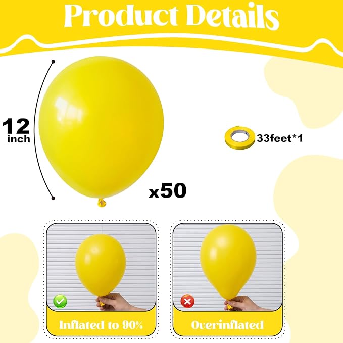 Yellow Balloons - Image 3