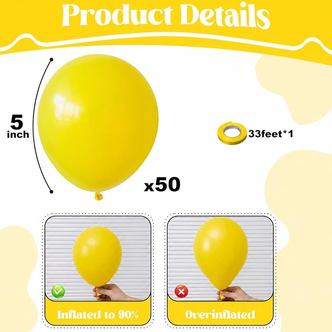 Yellow Balloons - Image 3