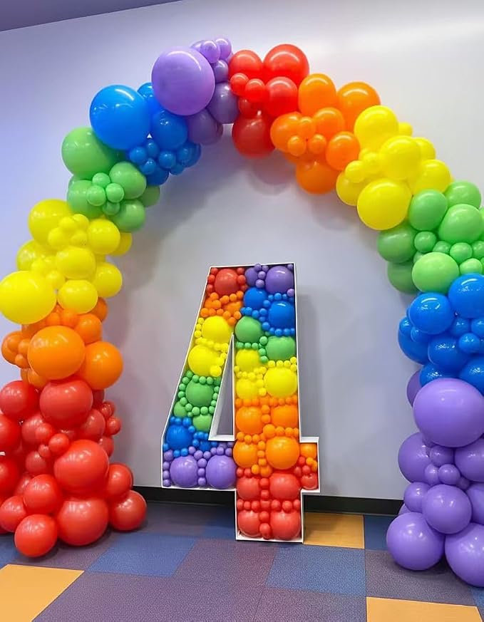 Rainbow Balloon Arch Kit - Image 4