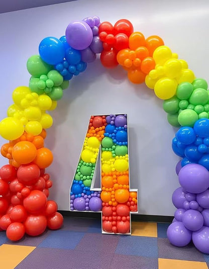 Rainbow Balloon Arch Kit - Image 4