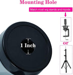 Wig Head Stand - Fresh Holder With Mannequin for Drying and Styling Hair, Scalp Cap Net, Dryer With Holes
