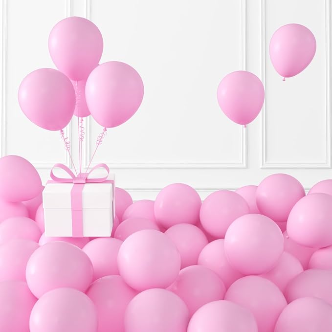 Light Pink Balloons, Girl's Birthday Decoration, Wedding Party, Baby Shower by KALOR